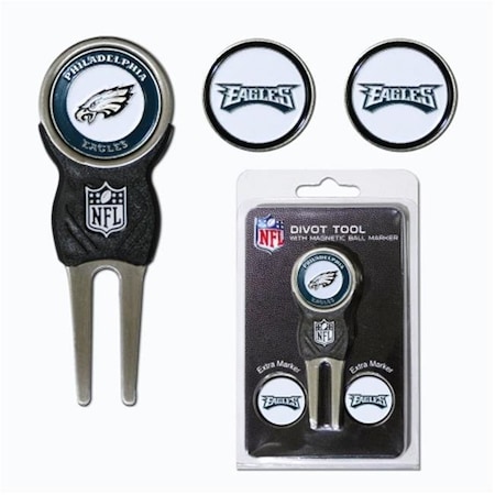 Team Golf Team Golf 32245 Philadelphia Eagles Divot Tool Pack with Signature tool 32245